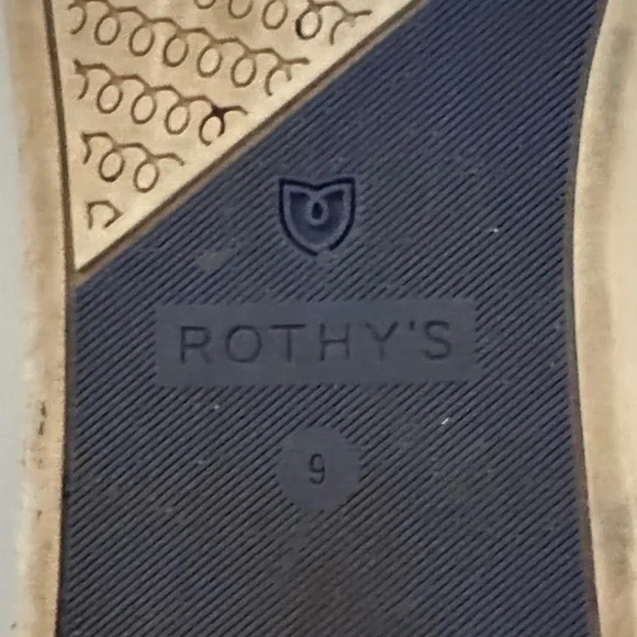 Rothy's Original Slip On Sneaker Women’s size 9 Camouflage black and grey - Picture 3 of 8